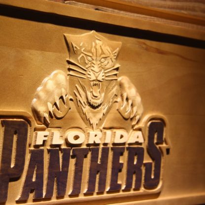 Florida Panthers Wood Sign - Legacy Edition neon sign LED