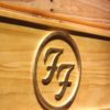 Foo Fighters Wood Sign