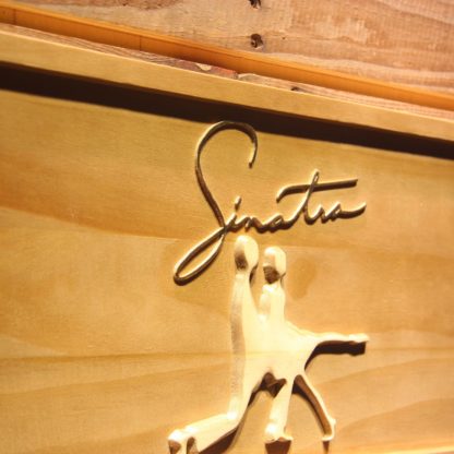 Frank Sinatra Silhouettes Wood Sign neon sign LED