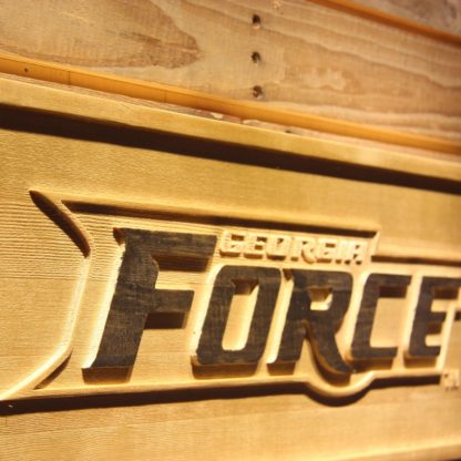 Georgia Force Wood Sign - Legacy Edition neon sign LED