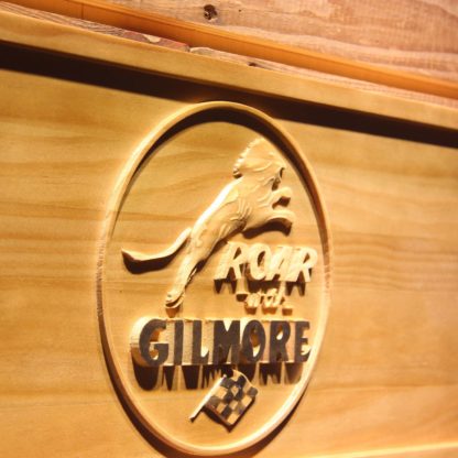 Gilmore Gasoline Wood Sign neon sign LED