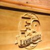 Green Bay Packers Lambeau Field 50th Anniversary Wood Sign - Legacy Edition