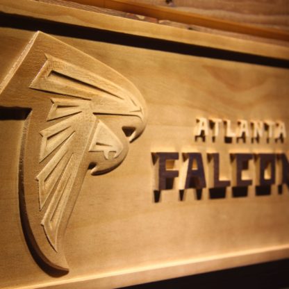 Atlanta Falcons Wood Sign neon sign LED