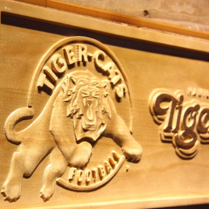 Hamilton Tiger-Cats Wood Sign neon sign LED