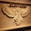 Atlanta Hawks Wood Sign - Legacy Edition