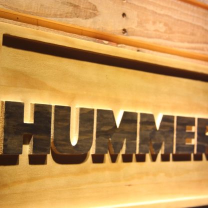 Hummer Wood Sign neon sign LED