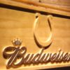 Indianapolis Colts Budweiser Wood Sign
