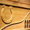 Indianapolis Colts Split Wood Sign