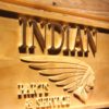 Indian Parts and Service Wood Sign