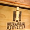 International Harvester Tractors Wood Sign