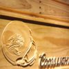 Jacksonville Jaguars Coors Light Helmet Wood Sign