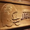 Jacksonville Jaguars Helmet Wood Sign - Legacy Edition