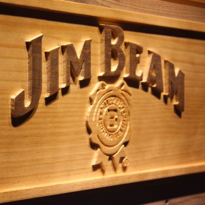 Jim Beam Wood Sign neon sign LED