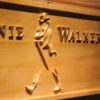 Johnnie Walker Wood Sign