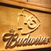 Kansas City Chiefs Budweiser Wood Sign
