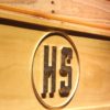 Kansas City Chiefs Hank Stram Memorial Wood Sign - Legacy Edition