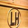 Kansas City Chiefs Lamar Hunt Memorial Wood Sign
