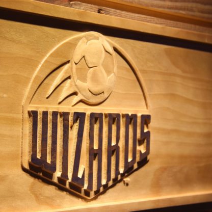 Kansas City Wizards Wood Sign - Legacy Edition neon sign LED