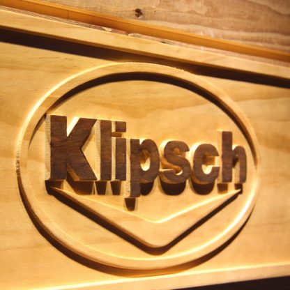 Klipsch Wood Sign neon sign LED