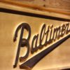 Baltimore Orioles 3 Wood Sign