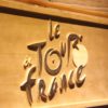 Le Tour de France Wood Sign