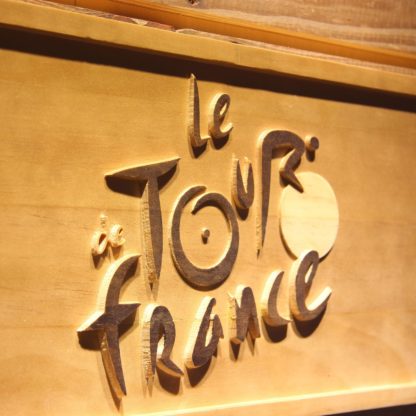 Le Tour de France Wood Sign neon sign LED