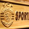 Lisbon Sporting Clube de Portugal Wood Sign