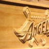 Los Angeles Angels of Anaheim 1997-2001 Home Plate Logo Wood Sign - Legacy Edition