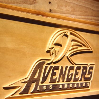 Los Angeles Avengers Wood Sign - Legacy Edition neon sign LED