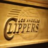 Los Angeles Clippers Wood Sign - Legacy Edition