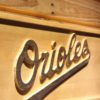 Baltimore Orioles 7 Wood Sign