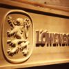 Lowenbrau Wood Sign