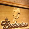 Miami Dolphins Budweiser Wood Sign - Legacy Edition