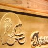 Miami Dolphins Helmet Wood Sign - Legacy Edition