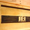 Miami Dolphins Joe Robbie Memorial Wood Sign - Legacy Edition