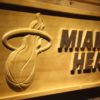 Miami Heat Wood Sign