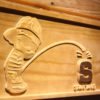 Michigan Wolverines Calvin vs Spartans Wood Sign