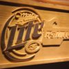 Miller Lite - Miller Time Guitar Wood Sign