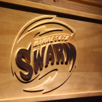 Minnesota Swarm Wood Sign - Legacy Edition neon sign LED