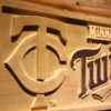 Minnesota Twins Wood Sign