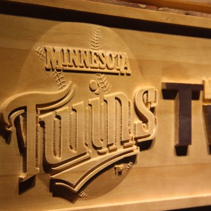 Minnesota Twins Wood Sign - Legacy Edition neon sign LED