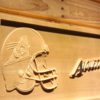 Montreal Alouettes Helmet Wood Sign
