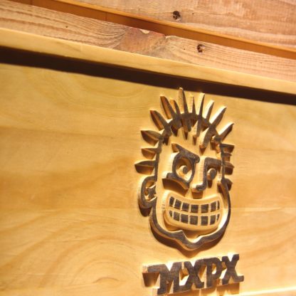 MxPx Wood Sign neon sign LED