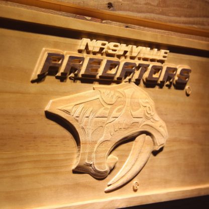 Nashville Predators Wood Sign neon sign LED