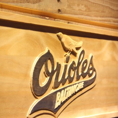 Baltimore Orioles 1992-1994 Wood Sign - Legacy Edition neon sign LED