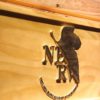Neon Genesis Evangelion Nerv Wood Sign