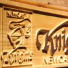 Newcastle Knights Wood Sign