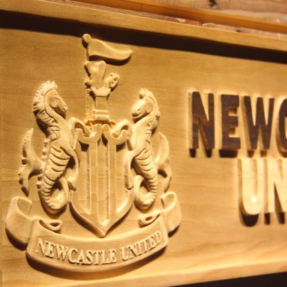Newcastle United FC Wood Sign neon sign LED