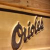 Baltimore Orioles 1995-1997 Text Wood Sign - Legacy Edition