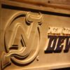 New Jersey Devils Wood Sign